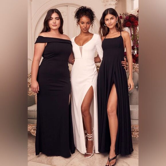 Lulus Romance for the Ages White Long Sleeve Maxi Dress - Picture 2 of 11